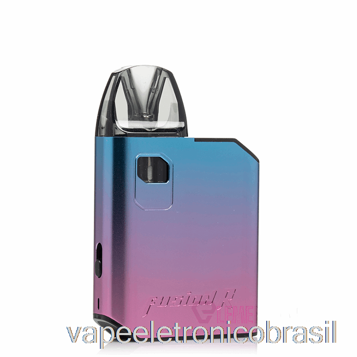 Vape Recarregável Hellvape Fusion R 15w Pod System Azul Claro Rosa